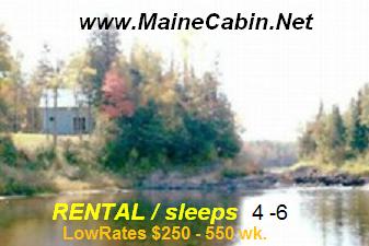 Maine Cabin / Camp rental -  low rates